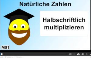Cover: Halbschriftlich multiplizieren | ZUM-Apps