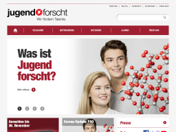 Cover: Stiftung Jugend forscht 