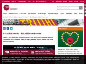 Cover: #StopFakeNews - Fake News erkennen