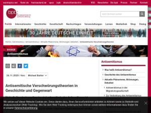 Cover: Antisemitische Verschwörungstheorien in Geschichte und Gegenwart