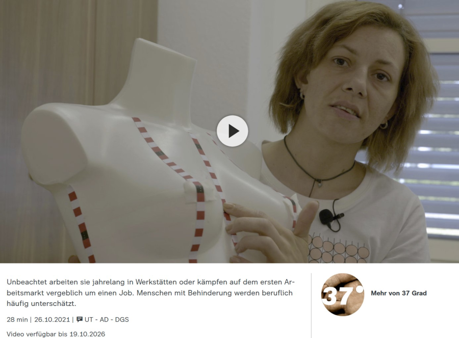 Cover: Begnadet anders - Menschen mit Behinderung erfolgreich im Job  / ZDFmediathek