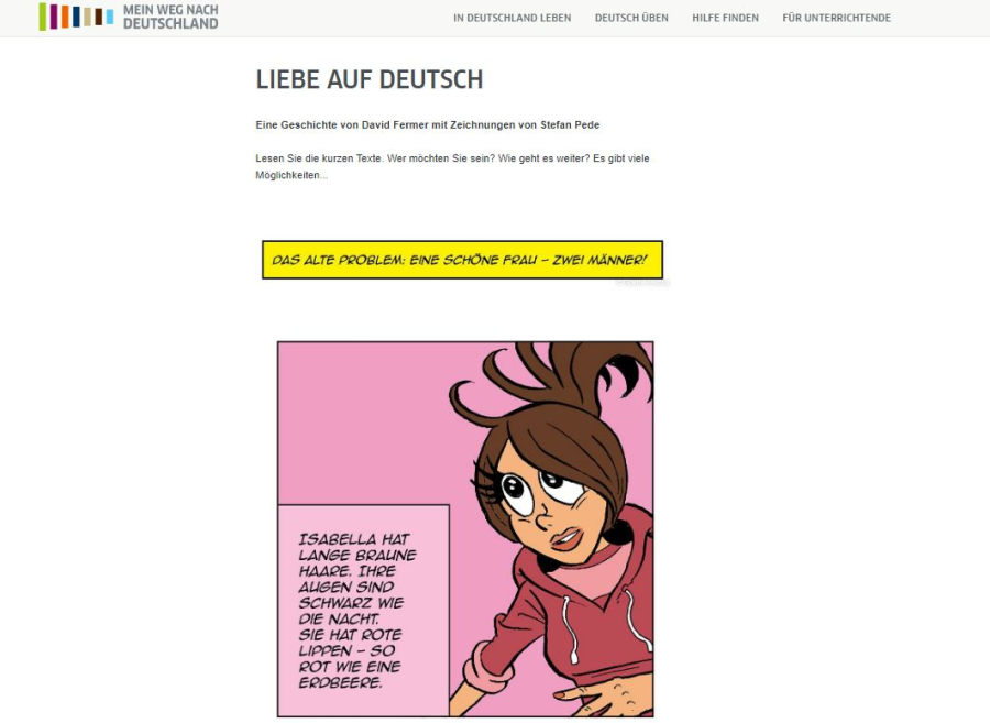 Cover: Liebe auf Deutsch | Spiel