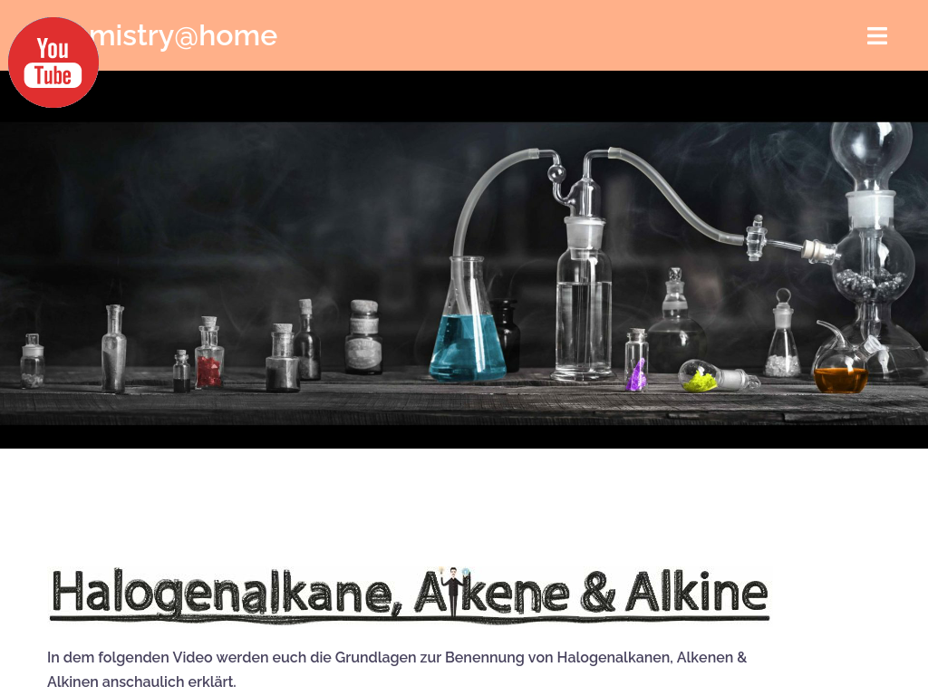 Cover: Halogenalkane, Alkene & Alkine