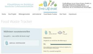 Cover: Food Waste Tracker – Klimabildung zur Reduktion häuslicher Lebensmittelabfälle