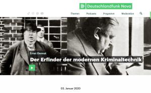 Cover: Ernst Gennat - Der Erfinder der modernen Kriminaltechnik