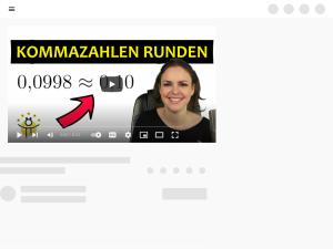 Cover: Kommazahlen RUNDEN – Dezimalzahlen auf Zehntel, Hundertstel, Tausendstel - YouTube
