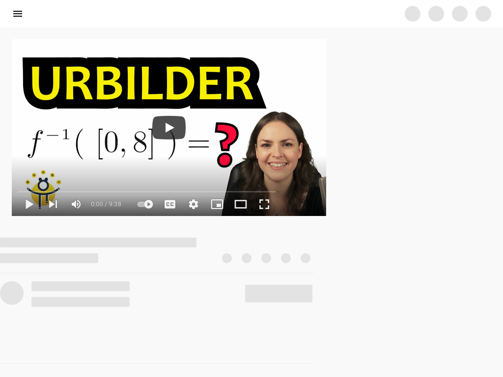 Cover: URBILD einer Menge bestimmen – Urbilder Beispiel - YouTube