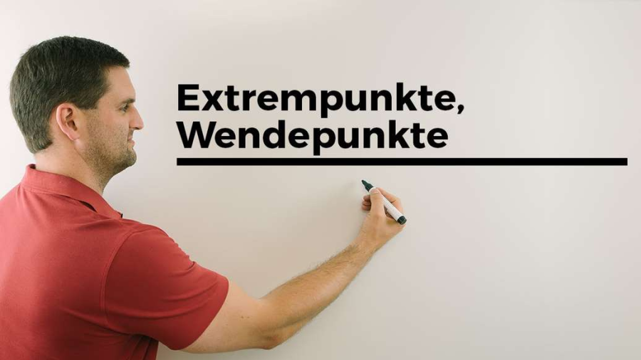 Cover: Extrempunkte, Wendepunkte, Berechnungen, Übersicht, Kurvendiskussion | Mathe by Daniel Jung