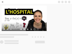 Cover: GRENZWERT mit L'HOSPITAL – 0 mal unendlich, Beispiele Grenzwert berechnen - YouTube