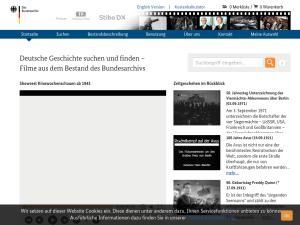 Cover: Startseite – Filme des Bundesarchivs