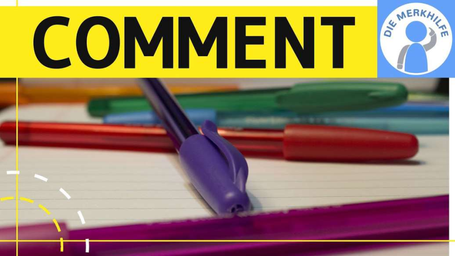 Cover: How to write a comment - Kommentar in Englisch schreiben - Aufbau, Inhalt, Struktur einfach erklärt