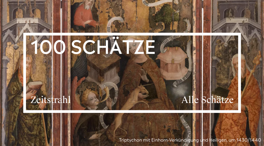 Cover: 100 Schätze der Klassik Stiftung Weimar mit Zeitstrahl