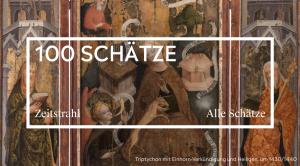 Cover: 100 Schätze der Klassik Stiftung Weimar mit Zeitstrahl