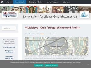Cover: Multiplayer Quiz Frühgeschichte und Antike

