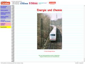 Cover: Energie und Chemie