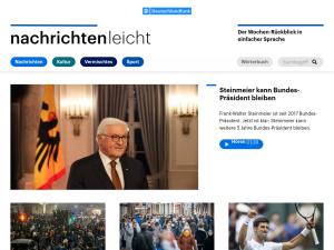 Cover:  nachrichtenleicht | Deutschlandfunk