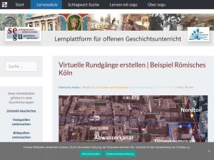 Cover: Virtuelle Rundgänge erstellen | Beispiel Römisches Köln

