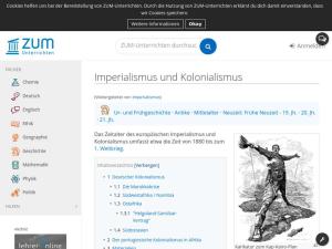 Cover: Imperialismus und Kolonialismus | ZUM-Unterrichten