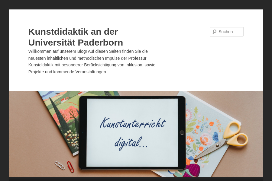 Cover: Blog der Kunstdidaktik an der Universität Paderborn: inhaltliche und methodische Impulse rund um Digitalisierung in der Kunstdidaktik: Tools, Apps, Texte