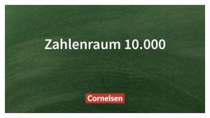 Cover: Den Zahlenraum 10.000 Lesen und Legen – Einfach erklärt | Cornelsen Verlag Grundschule