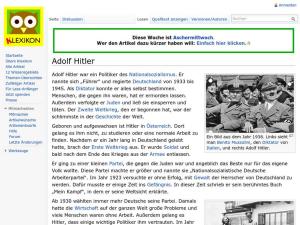 Cover: Adolf Hitler Klexikon