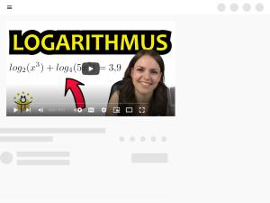 Cover: LOGARITHMUS Gleichung lösen mit verschiedenen Basen – BASISWECHSEL, Basistransformation - YouTube