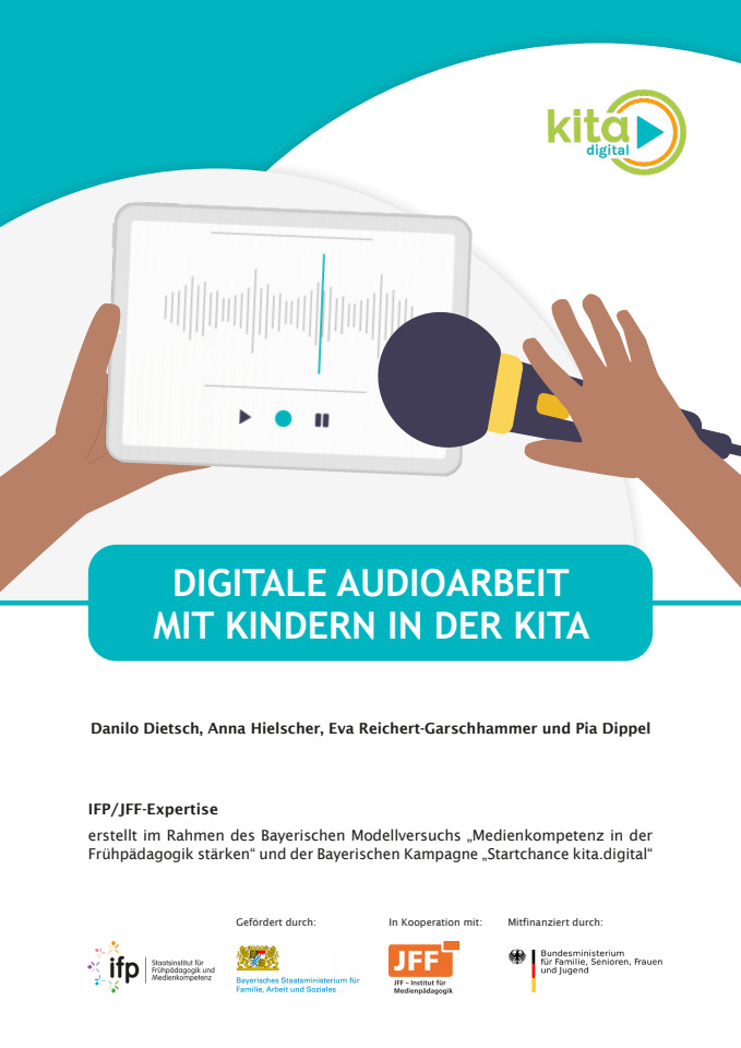 Cover: Digitale Audioarbeit mit Kindern in der Kita