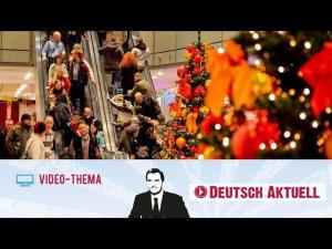 Cover: Das Fest des Konsums |  Deutsch lernen