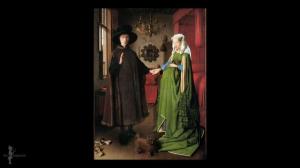 Cover: Jan van Eyck - Die Arnolfinihochzeit