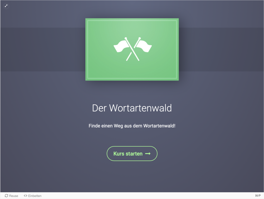 Cover: Der Wortartenwald | ZUM-Apps