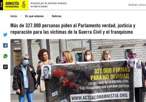 Cover: Franquismo | Justicia y reparación para las víctimas