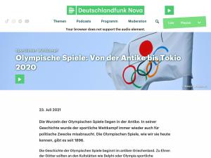 Cover: Olympische Spiele - Von der Antike bis Tokio 2020