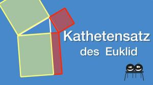 Cover: Kathetensatz des Euklid