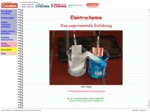 Cover: Elektrochemie