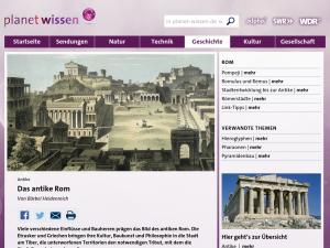 Cover: Das Antike Rom - Planet Wissen
