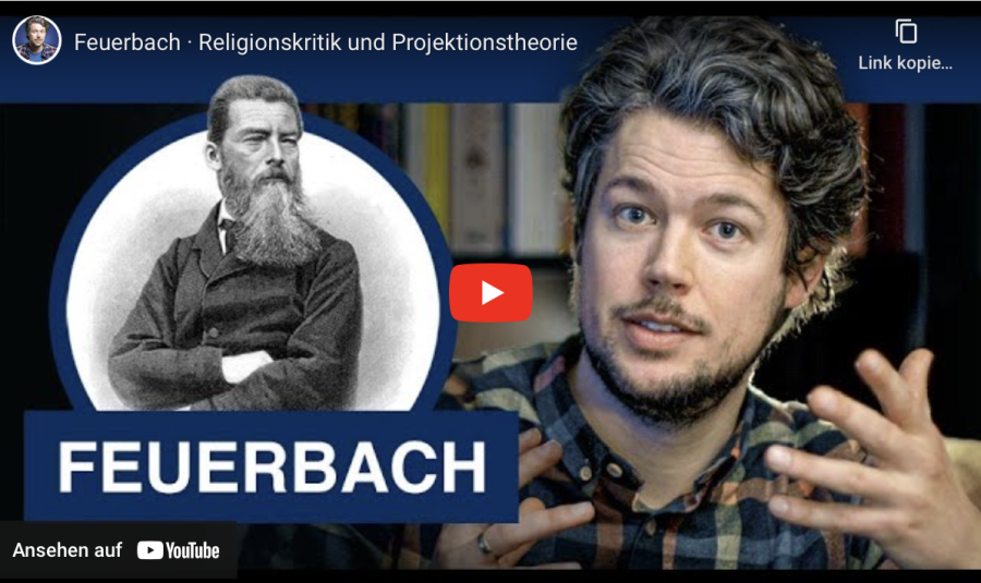 Cover: Feuerbach - Religionskritik und Projektionstheorie