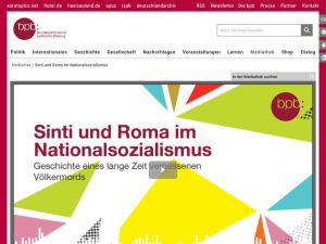 Cover: Sinti und Roma im Nationalsozialismus