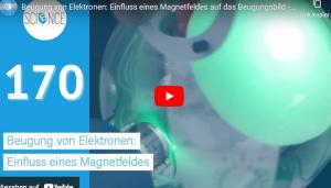 Cover: Beugung von Elektronen: Einfluss eines Magnetfeldes auf das Beugungsbild - Experiment- Experiment