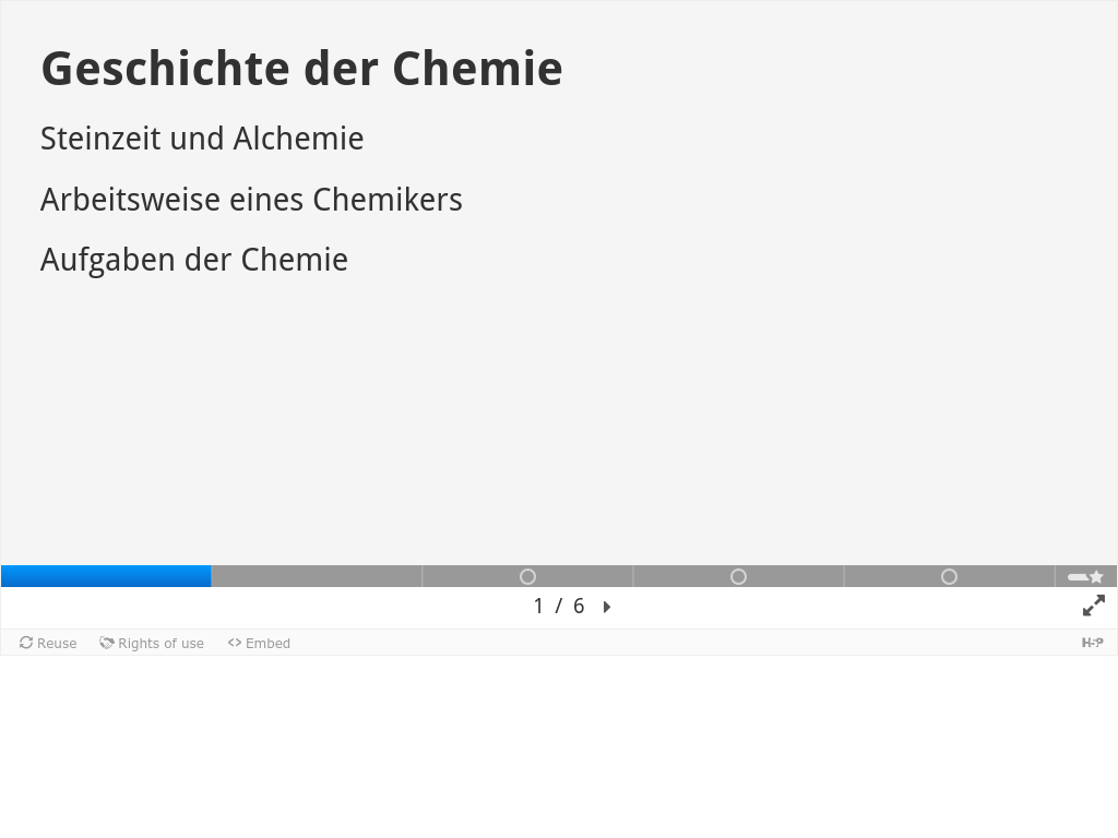 Cover: Geschichte der Chemie