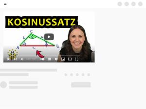Cover: Kosinussatz einfach erklärt – Seite und Winkel berechnen - YouTube