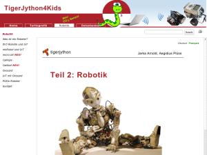 Cover: Robotik mit TigerJython