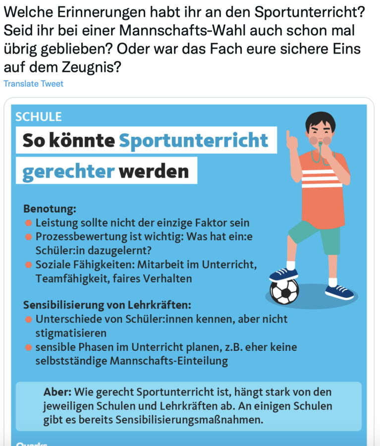 Cover: #Gerechter Sportunterricht 