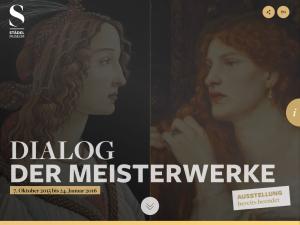 Cover: Dialog der Meisterwerke im Städel Museum