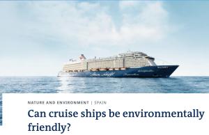 Cover: Can cruise ships be environmentally friendly?