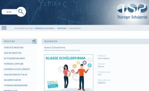 Cover: Schülerfirma - Thüringer Schulportal