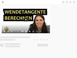 Cover: TANGENTENGLEICHUNG Wendepunkt – Wendetangente Gleichung bestimmen, Tangente bestimmen - YouTube