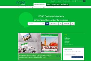 Cover: PONS Online Wörterbuch | Definitionen, Übersetzungen, Vokabular