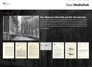 Cover: Stasi Mediathek | Mediathek des Stasi-Unterlagen-Archivs
