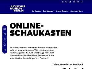 Cover: Online-Projekte | Jüdisches Museum Berlin