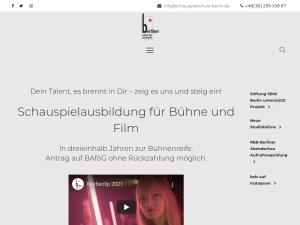 Cover: Berliner Schule für Schauspiel